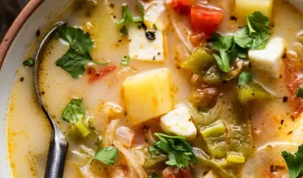 Caldo de queso