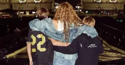 Shakira y sus hijos