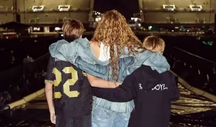Shakira y sus hijos
