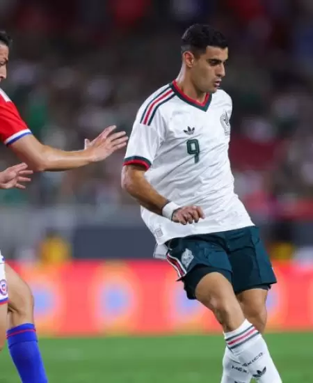 M�xico perdi� 2-0 ante Chile