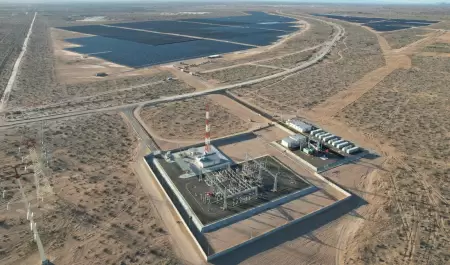 Central Fotovoltaica "Rafael Galv�n Maldonado" en Puerto Pe�asco, Sonora