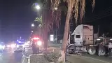Tractocami�n impacta a motociclista