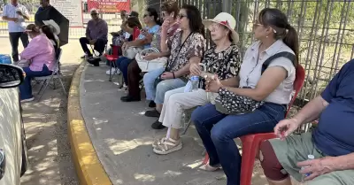 Protesta de jubilados y pensionados de Pemex