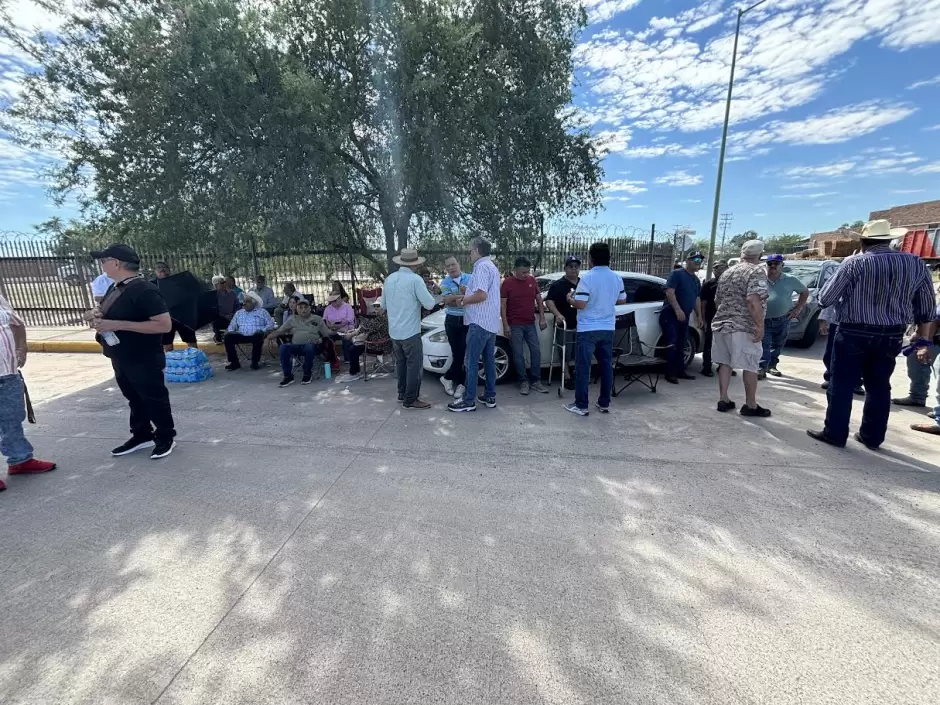 Protesta de jubilados y pensionados de Pemex