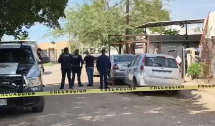 Homicidio en la colonia Palo Fierro