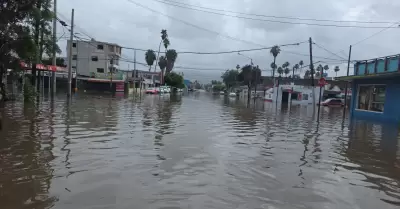 Registra Ensenada lluvias de hasta 91 mil�metros por tormenta Rachel