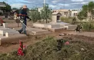 Disminuye cantidad de basura en panteones previo al D�a de Muertos