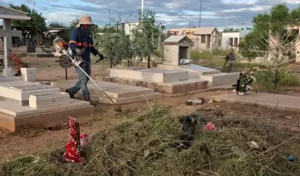 Limpieza de panteones