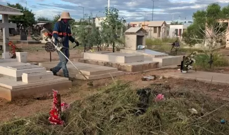 Limpieza de panteones