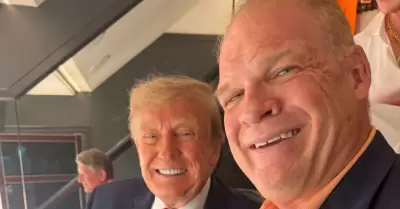 Glenn Jacons con Donald Trump