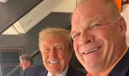 Glenn Jacons con Donald Trump