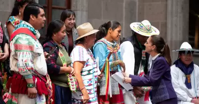 Sheinbaum ampl�a consulta para elaborar ley de derechos de pueblos ind�genas y a