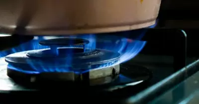 Gas natural en la cocina