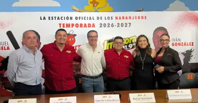 Presentaci�n de los nuevos cronistas de Naranjeros