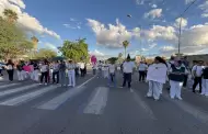 Trabajadores del IMSS en Hermosillo vuelven a tomar las calles
