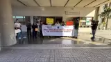 Manifestaci�n en las oficinas del IMSS Bienestar