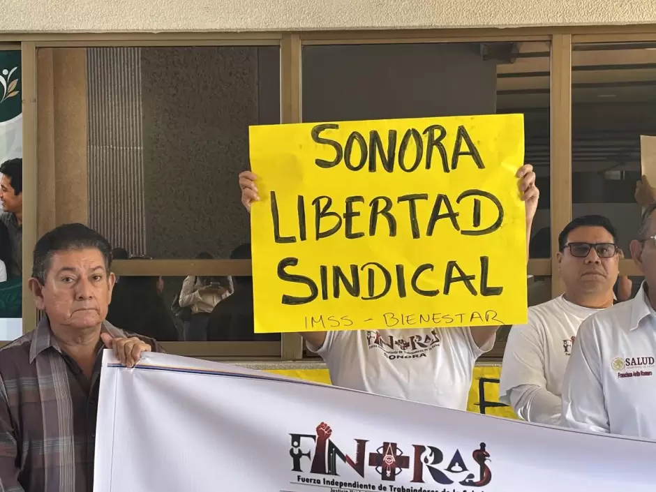 Manifestaci�n en las oficinas del IMSS Bienestar