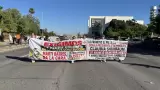 Marcha de trabajadores de la salud