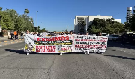 Marcha de trabajadores de la salud