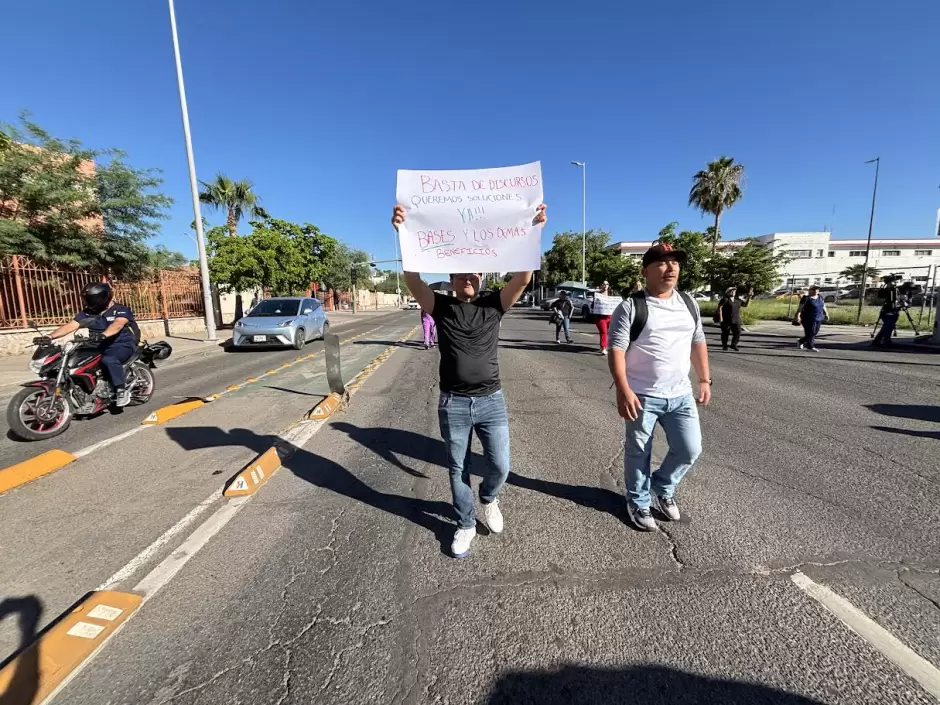 Marcha de trabajadores de la salud