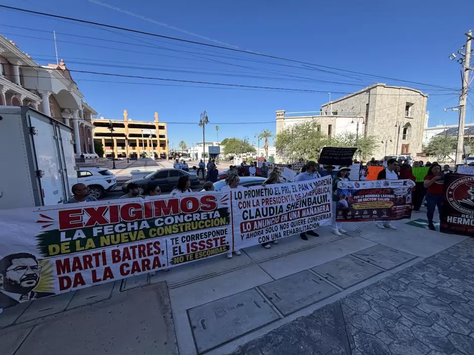 Marcha de trabajadores de la salud