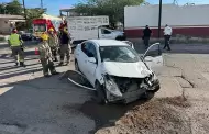 Descuido al volante provoca choque y deja dos lesionados en Hermosillo