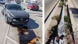 Accidente en el bulevar Colosio
