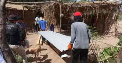Apoyos a familias afectadas por el hurac�n Polo