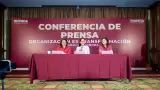 Conferencia de prensa Ariadna Montiel