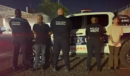 Detenidos en Villa de Seris