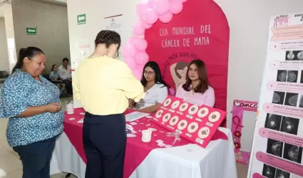 D�a Mundial de la Lucha contra el C�ncer de Mama.