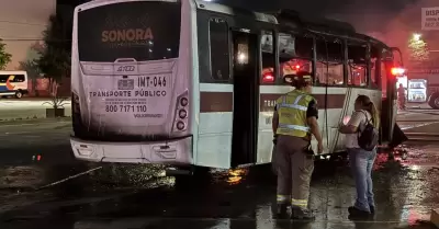 Incendio de cami�n