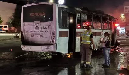 Incendio de cami�n