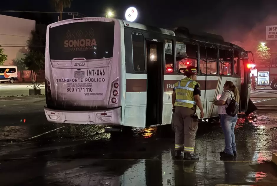 Incendio de camión