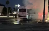 VIDEO �Susto para los pasajeros! Cami�n urbano se incendia