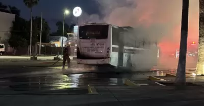 Incendio de cami�n