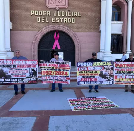 Pensionados y jubilados,que se�alan haber sido v�ctimas de fraude