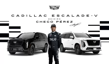 Cadillac presenta su camioneta edici�n "Checo" P�rez