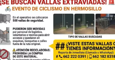Vallas extraviadas