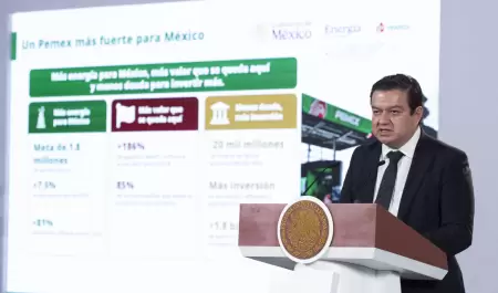 Juan Carlos Carpio, director general de Petr�leos Mexicanos (Pemex).