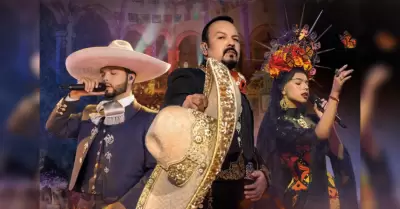 Leonardo Aguilar, Pepe Aguilar, Angela Aguilar