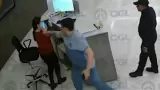 Agresor de recepcionista