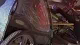 Choque en carretera a Ures