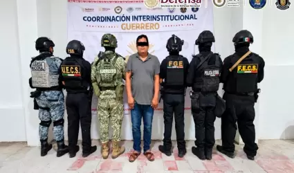 Detenido en Gueerrero