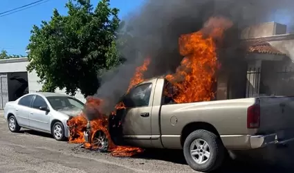 Incendio de un veh�culos