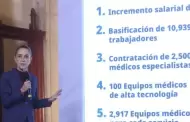 IMSS implementar� 12 acciones en 120 d�as para fortalecer la atenci�n m�dica