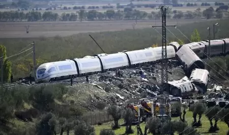 Choque de trenes en Espa�a