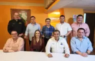 Gildardo Real dialoga con empresarios sobre los desaf�os de la capital sonorense