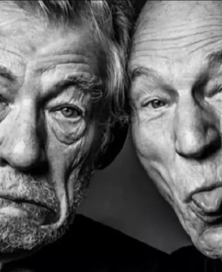 Ian McKellen y Patrick Stewart