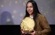 Charlyn Corral alza la voz tras conquistar el Bal�n de Oro